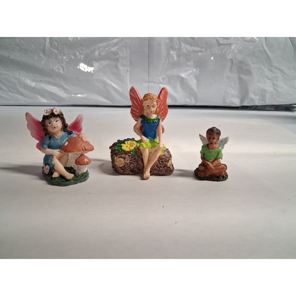 3 Piece Fairy Garden Figurines